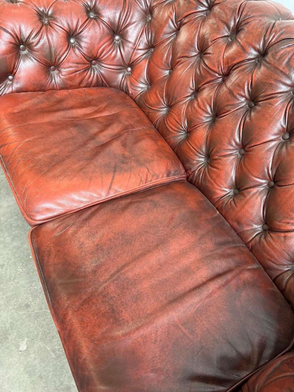 Vintage chesterfield sofa