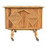 Bamboo furniture with wheels