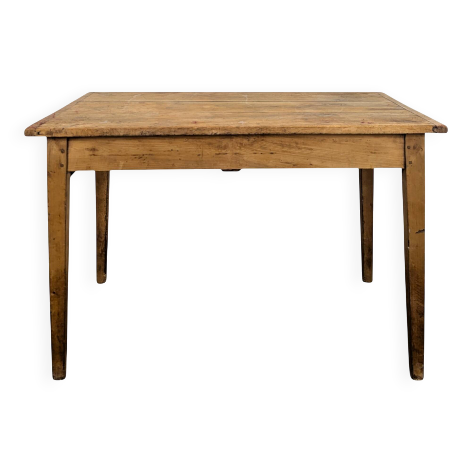 Petite table de ferme en chêne début XIXème