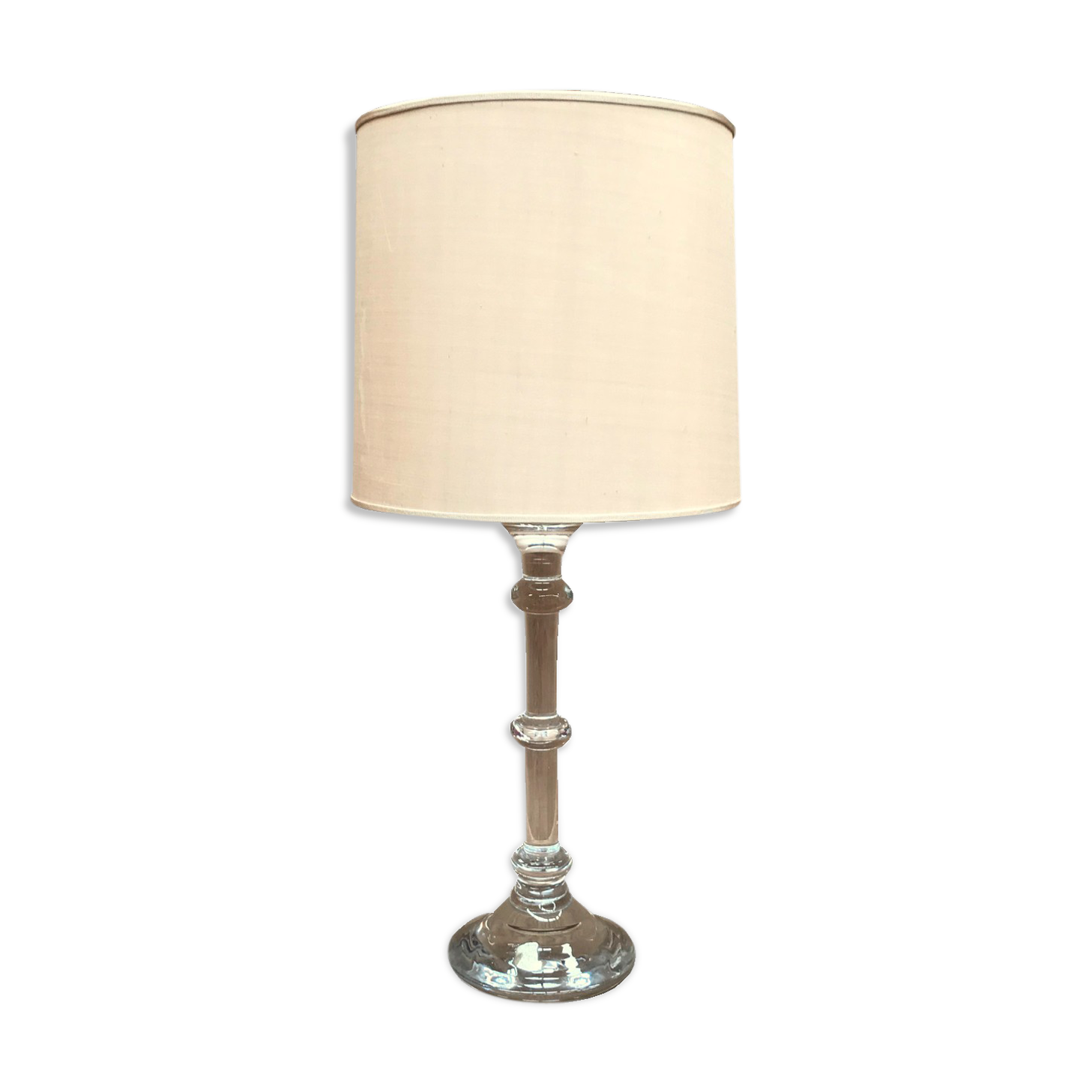 Val Saint Lambert table Tiffany Lamp by Ingo Maurer