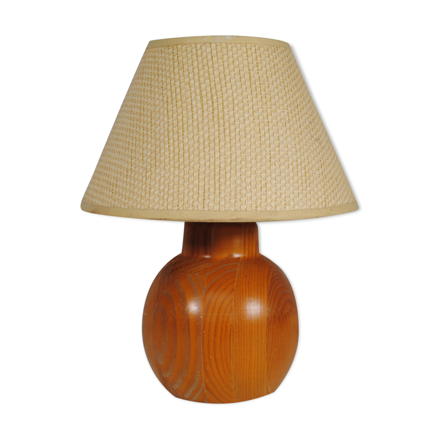 Wooden ball lamp 1970