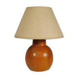 Wooden ball lamp 1970