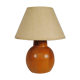 Lampe boule en bois 1970
