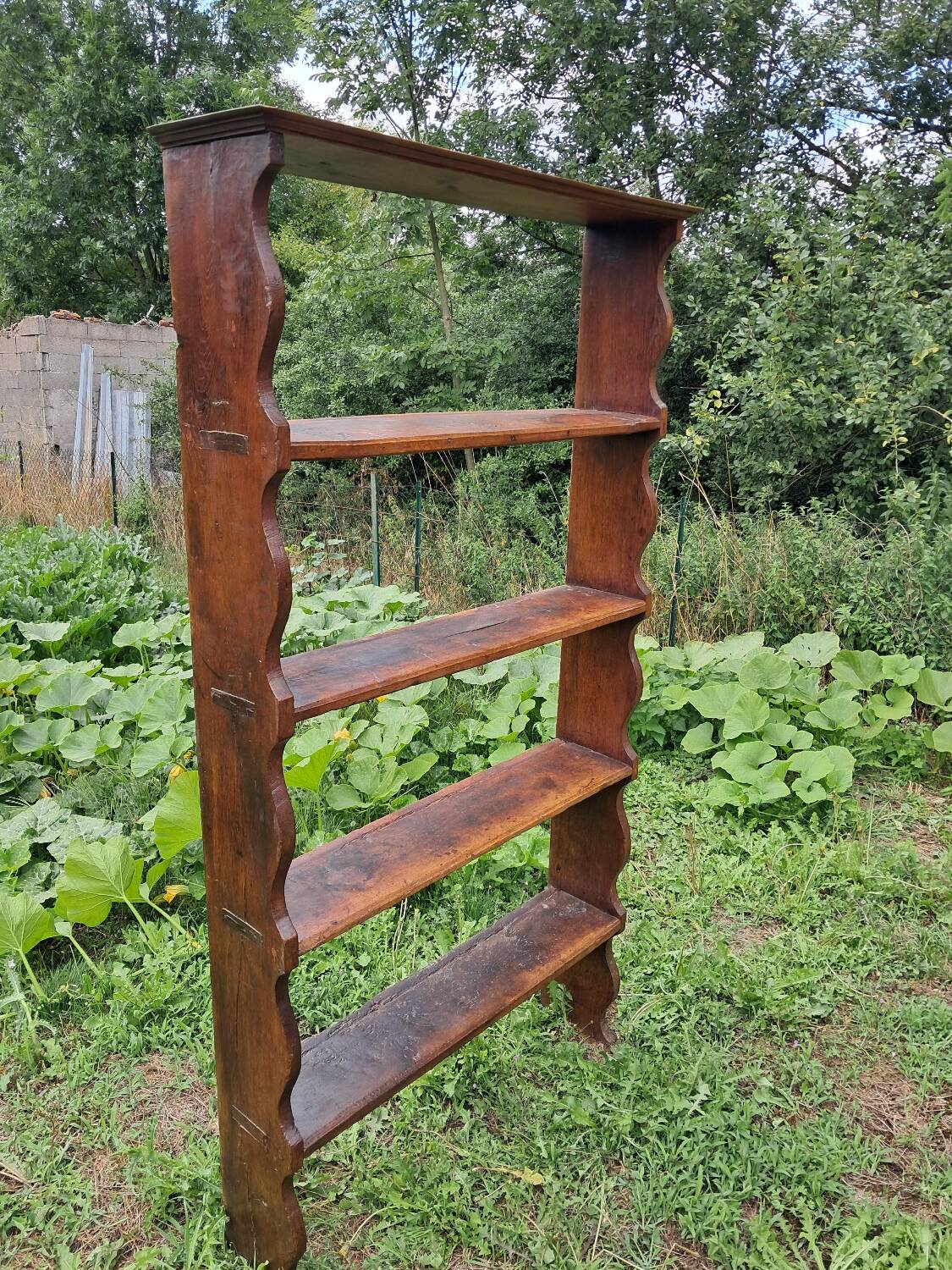 Rustic oak sideboard, Lorraine style