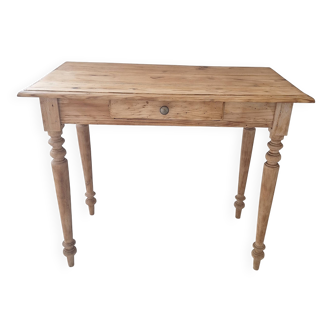 Farmhouse style solid wood desk / console / side table