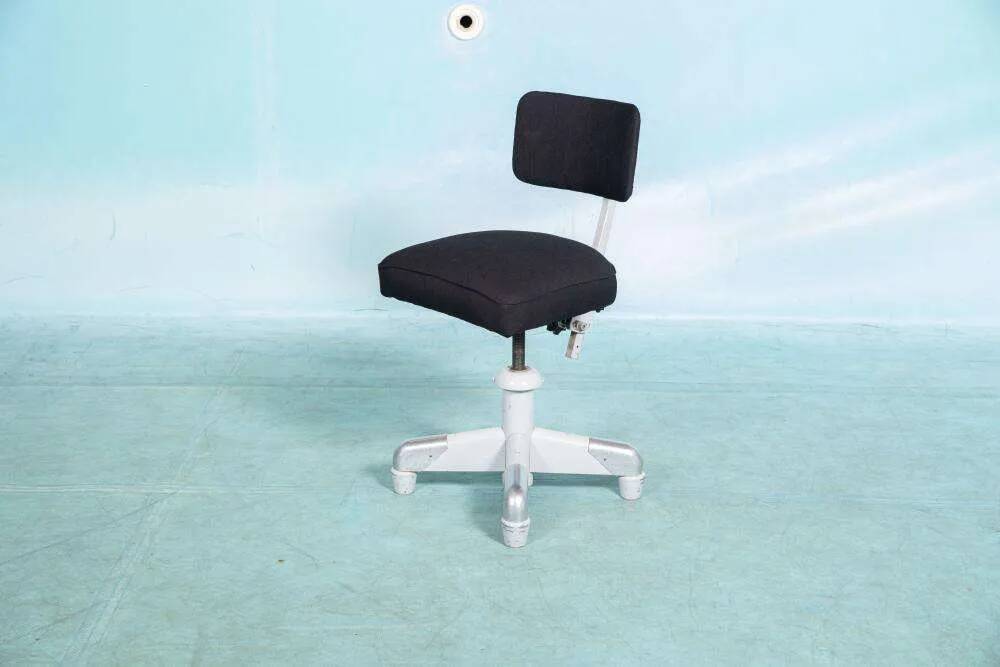Fauteuil de bureau vintage Gispen années 60, industriel Hoffmann