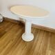 White ceramic console table