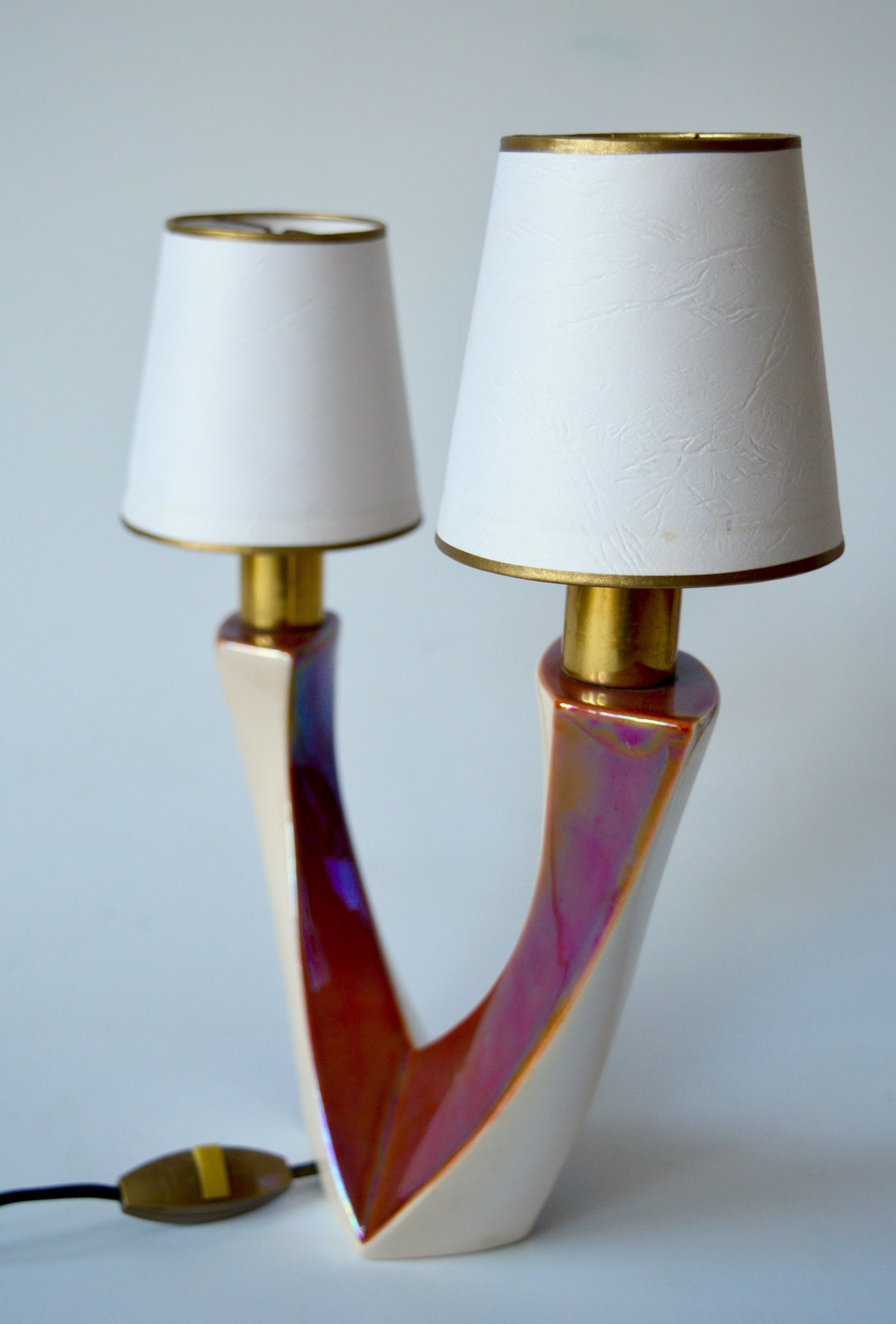 Pair of nightstands 50s Verceram