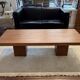 Large mahogany coffee table 1970