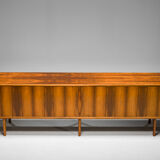 Large Rosewood Sideboard by Henning Kjaernulf for Bruno Hansen, 1950s