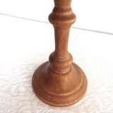 Stoneware candle holder