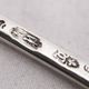 Rare set of 6 silver teaspoons, 18th century, Besançon, Gounot, Uniplat