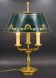 Empire Style Bouillotte Lamp in Gilded Bronze with Three Lights "Lucien Gau"