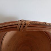 Panier en bambou tressé et céramique, Philippines