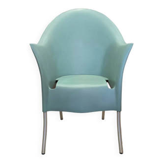 Lord YO armchair by Philippe Starck for Aleph / Kartell – celadon green