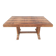 Art Deco table in walnut veneer