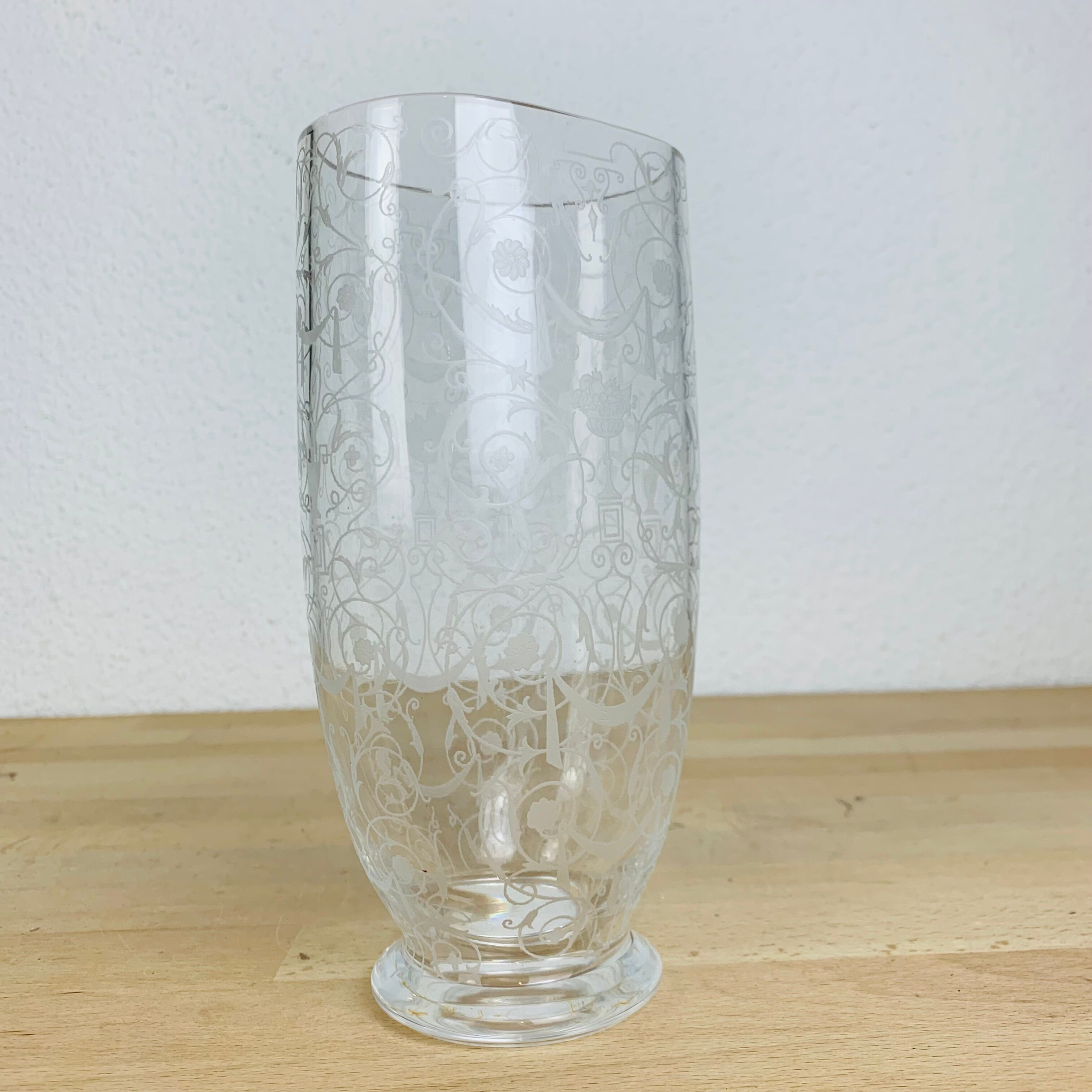 Crystal vase of Baccarat Michel Angelo 19,5 cm