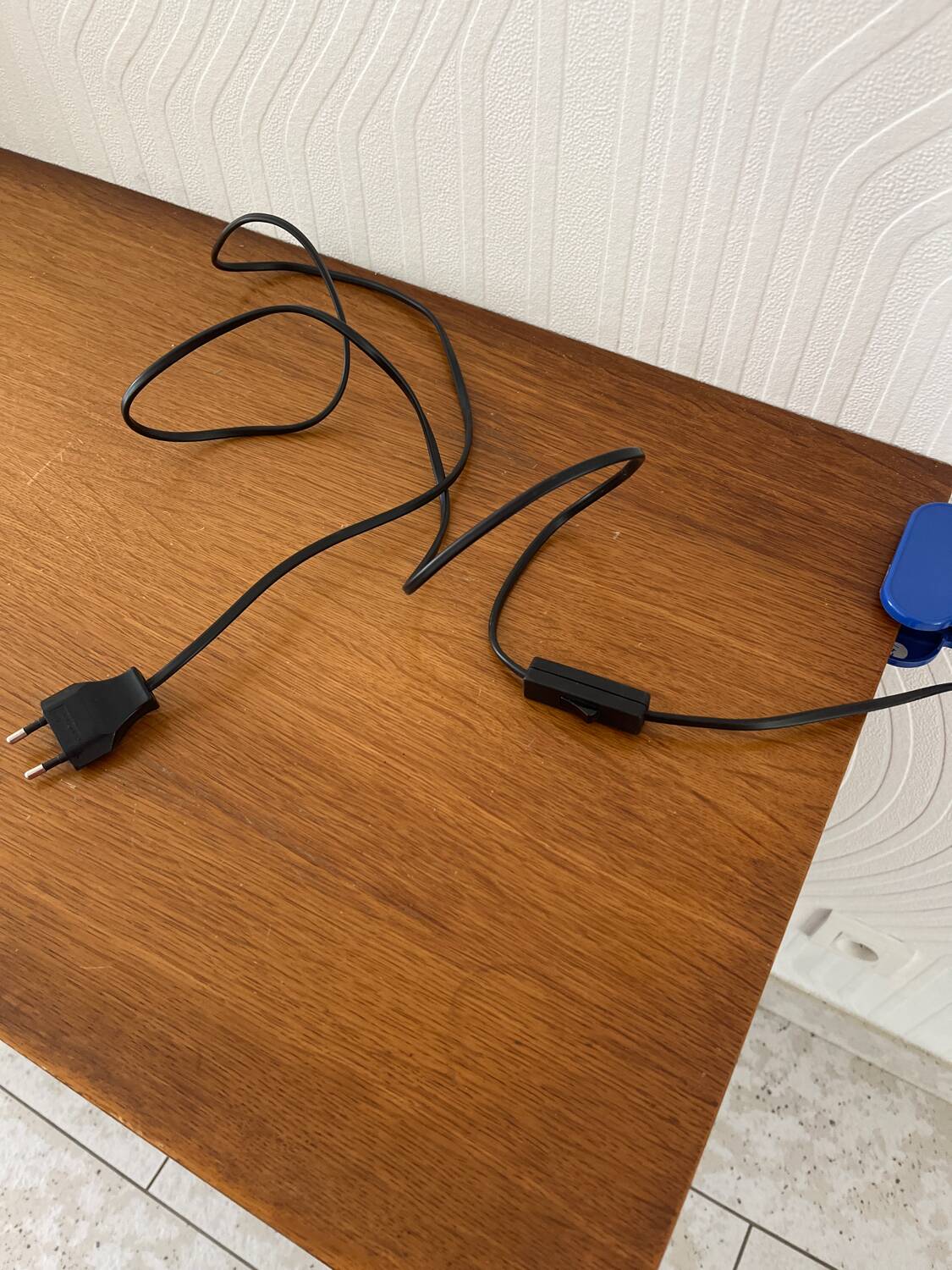 Lampe articulée de bureau avec pince Vintage