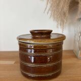 Vintage beurrier à eau en grès du Berry
