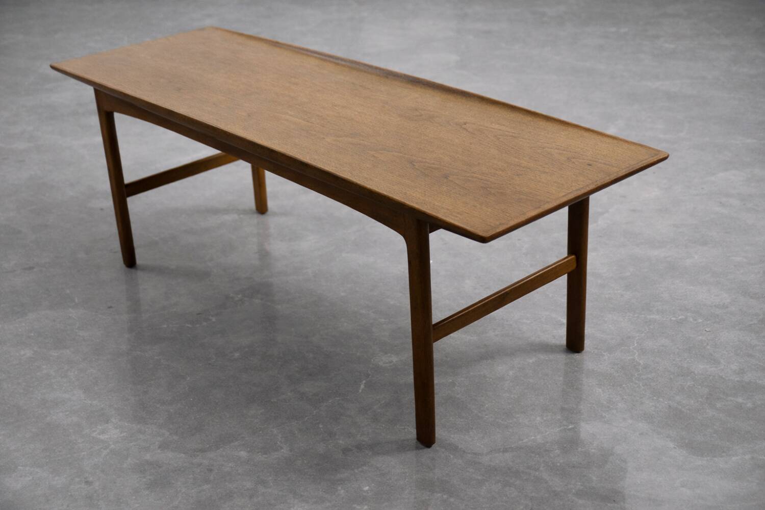 Vintage Mid-Century Swedish Modern Teak Frisco Coffee Table by F. Ohlsson