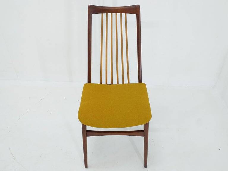 Set of Six Mid Century Dining Chairs, Denmark, 1970s