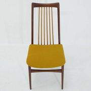 Set of Six Mid Century Dining Chairs, Denmark, 1970s
