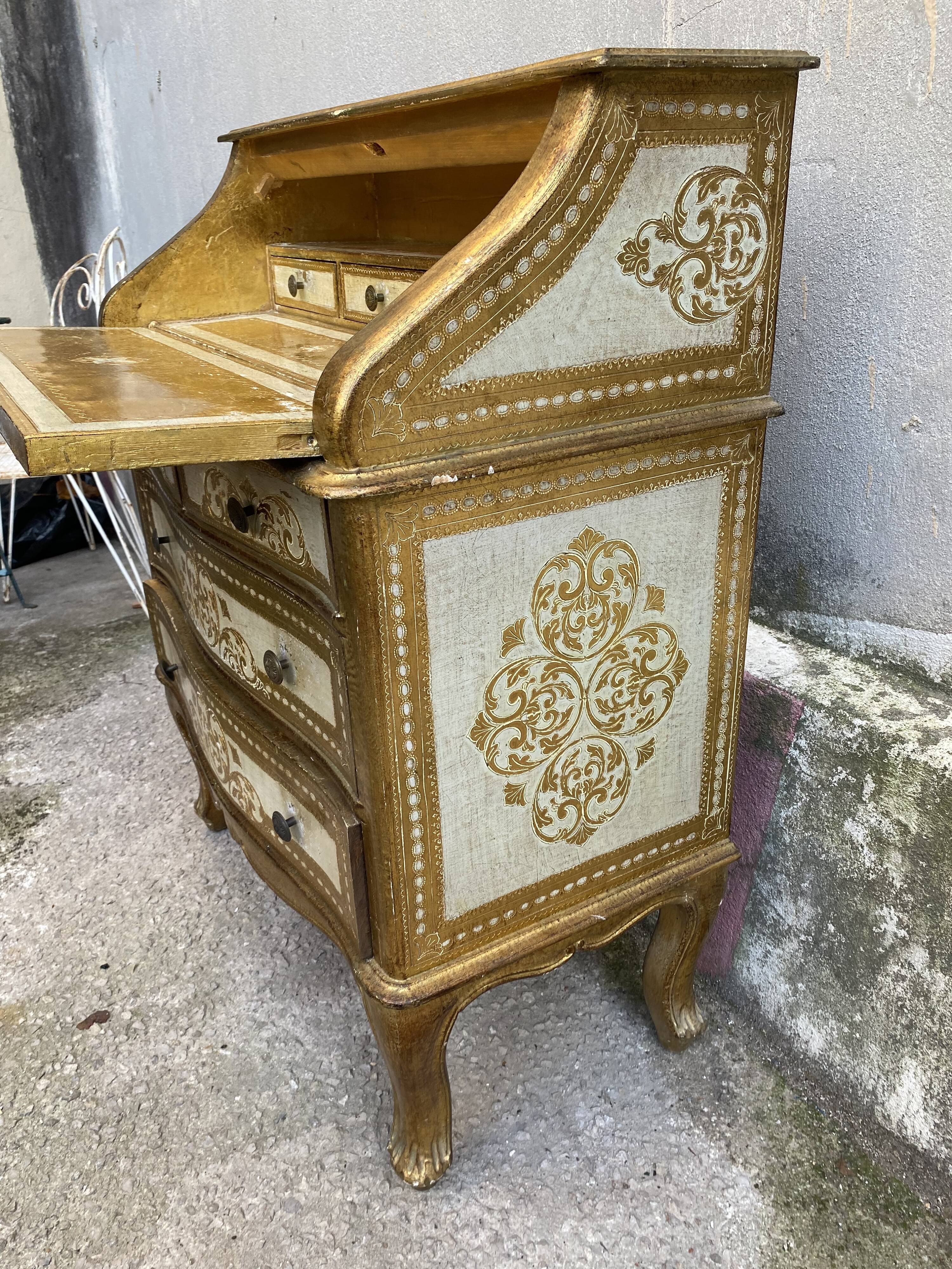 Venetian Secretary Chest of Drawers