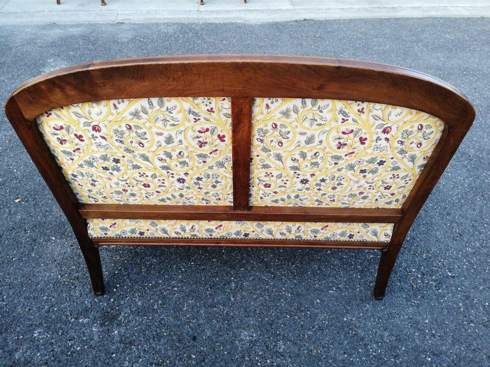 Art Nouveau living room: 4 armchairs + Jugendstil sofa 1900 chair