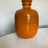 Vase XXXL Italian design 1960 in glazed earth