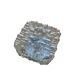 Square wall light ceiling fixture transparent glass vintage lamp