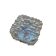 Square wall light ceiling fixture transparent glass vintage lamp