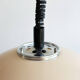 Adjustable pendant lamp by Guzzini for Meblo, 1970s