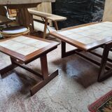 Scandinavian trundle coffee table