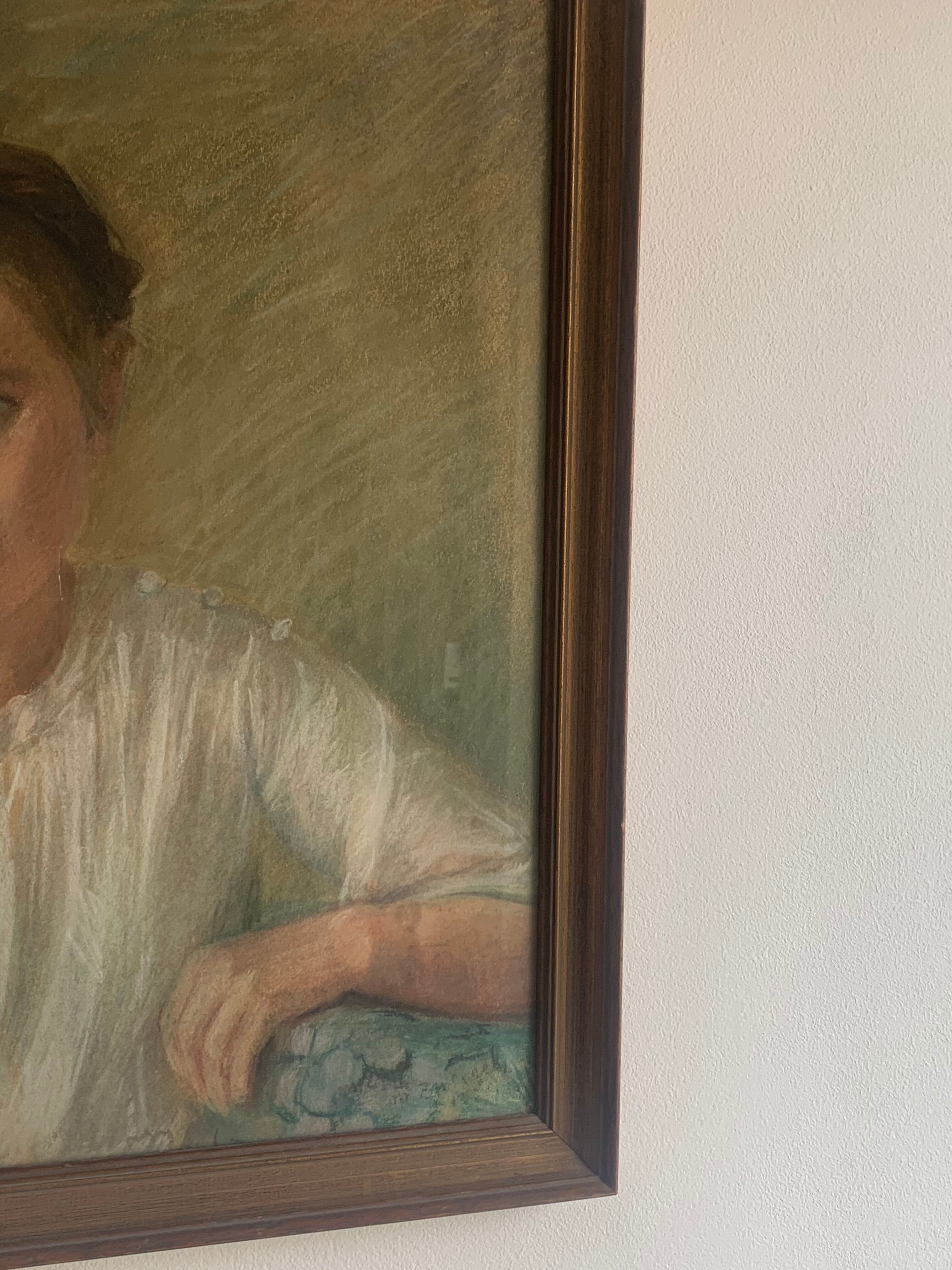 Portrait of a girl, 1950s