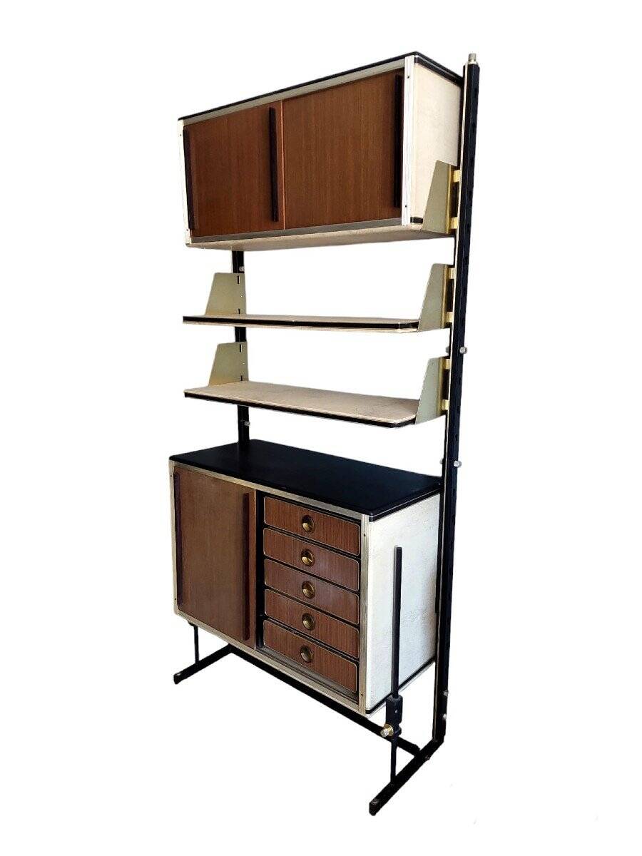 Meuble Bibliothèque d'Umberto Mascagni Design Des Années 1950,
