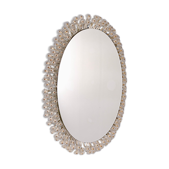 Emil Stejnar, backlit oval mirror 45x70cm