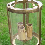 Gilded bronze vestibule lantern