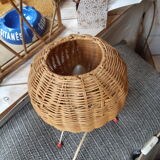 Wicker lamp