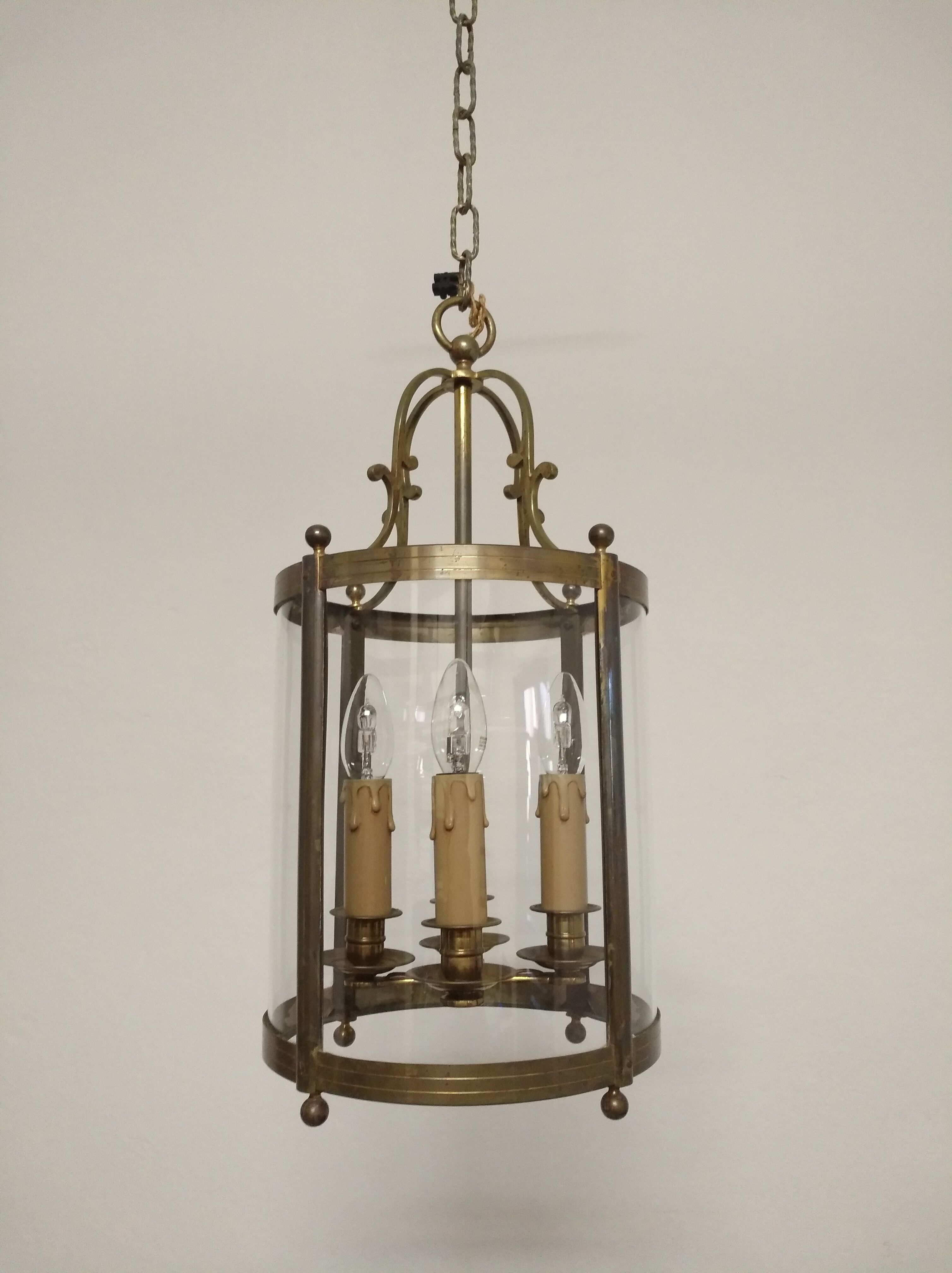 Brass vestibule lantern
