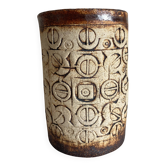 Cylindrical vase Quantock design England 1970s