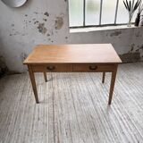 Oak veneer desk 1950