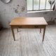 Bureau placage chêne 1950