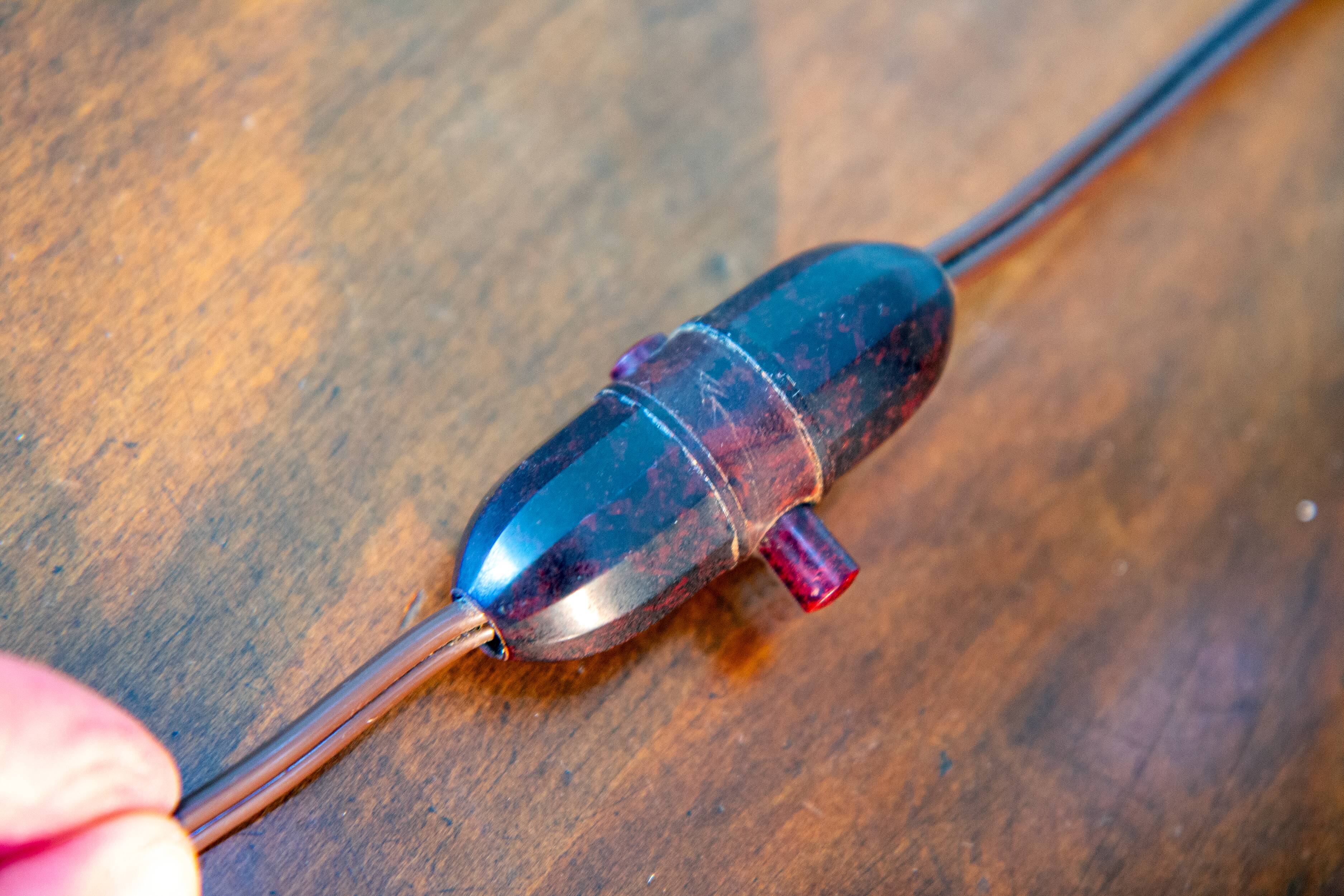 Art Deco floor lamp servant from the 1940s-50s.