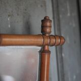 Bamboo imitation wood mirror, antique mirror, hanging mirror
