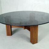 Italian Modern Rosewood Coffee Table, 1960s