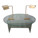 Paire de lampes contrepoids par Cedric Hartman 1960