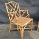 Vintage rattan armchair Italian work
