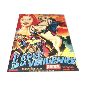 Affiche ancienne L' Epée de la