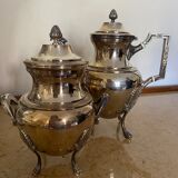 Coffee in silver service
