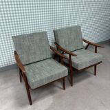 Pair of Scandinavian Thonet armchairs